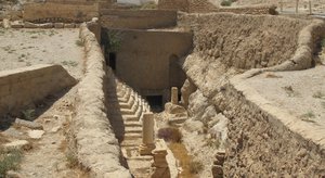 File - Efqa spring in Palmyra, Syria. The Islamic State destroyed a number of the site's buildings in 2015, despite its classification as a World Heritage Site by UNESCO.