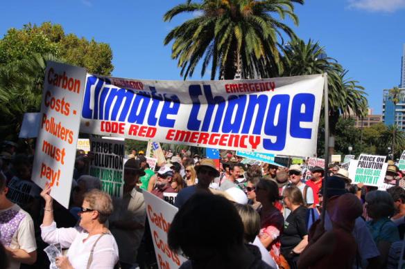 Code Red Climate Emergency banner