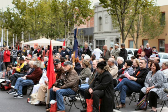 Part of the audience - seated