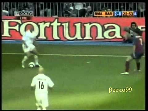 Real Madrid Vs Barcelona La Liga 2004 2005 English Commentary part 2/6