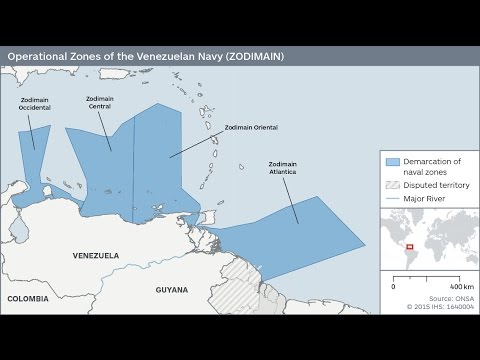 Venezuela’s territorial dispute with Colombia and Guyana