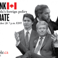 Tonight, follow the Munk debate on foreign policy on rabble