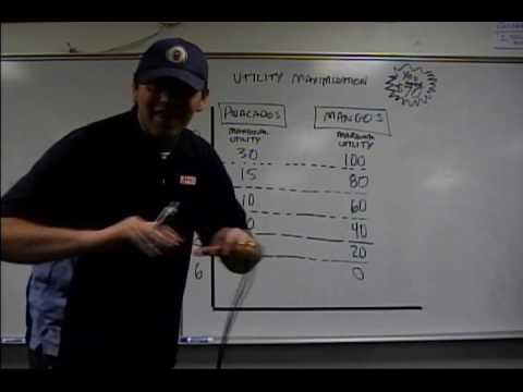 Micro 2.11 Utility Maximization: Econ Concepts in 60 Seconds - Diminishing Marginal Utility