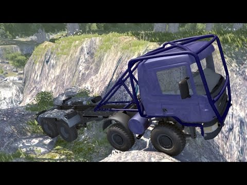 8x8 Heavy utility truck - BeamNG.drive