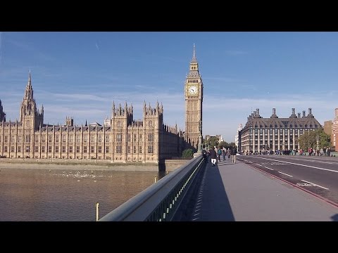 Driving Through Central London, United Kingdom