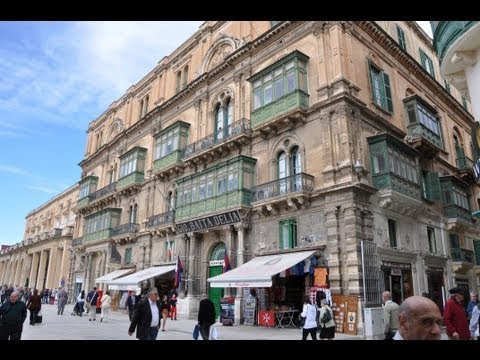 Malta - Valletta  2013 (Full HD Video)  مالطا, فاليتا