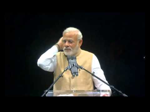 PM addresses Indian community at SAP Centre