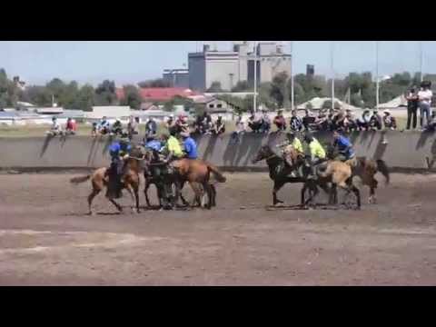 Kyrgyzstan’s national sports Horseback Rugby