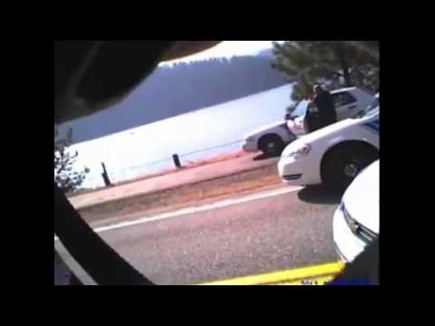 Police shootout in Idaho - footage released