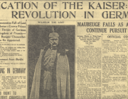 New York Herald: Kaiser abdicates