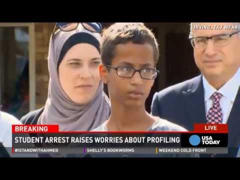 Muslim teen cuffed over clock gets White House invite