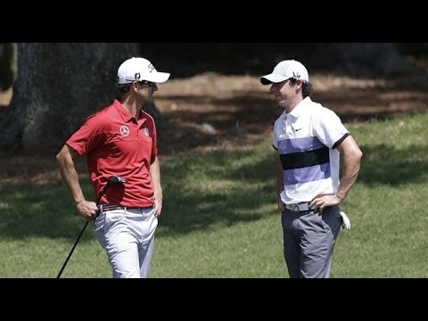 2014 PGA Memorial - Adam Scott & Rory Mcilroy 1st Round