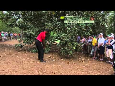 Tiger Woods and Rory McIlroy Final Day of 2015 Masters