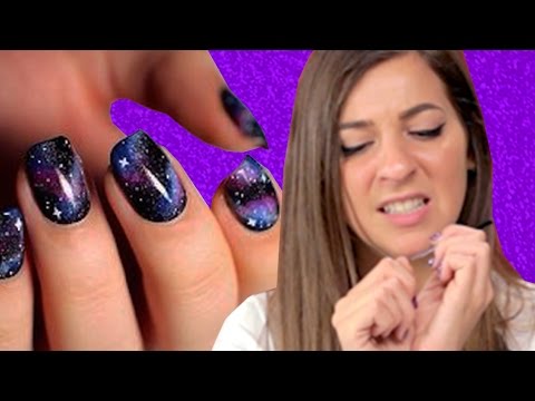 Regular People Try Pinterest Nail Art