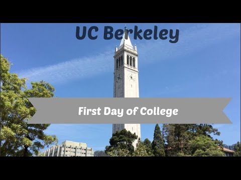 My First Day of Class at UC Berkeley- Vlog