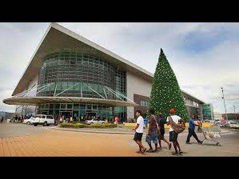 Papua New Guinea, the shopping mall of Vision City (Port Moresby)