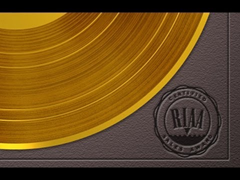 Photoshop: How to Make a GOLD RECORD and PLAQUE