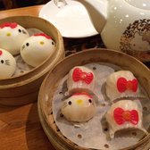 Lotus seed buns and shrimp dumplings!