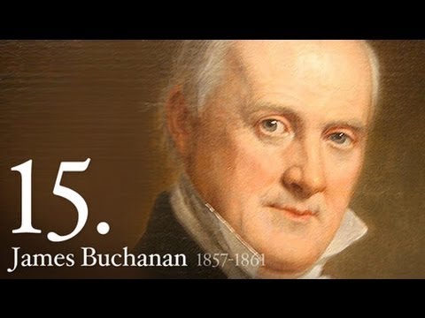 15th President: James Buchanan (1857-1861)