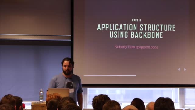 Luc Princen: The Javascript Theme: Business In The Front, WordPress In The Back