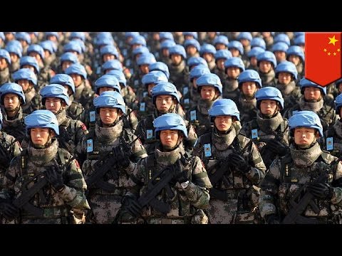 China sends troops to South Sudan as part of UN peacekeeping mission