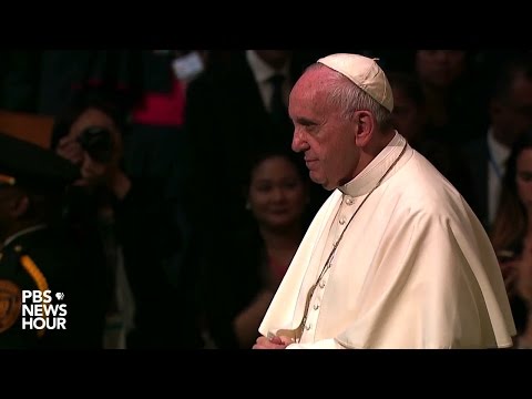 Watch Pope Francis' full address to the UN General Assembly