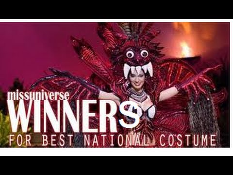 Best National Costumes  Winners - Miss Universe (1962- 2014)