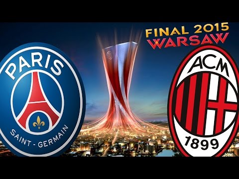 PSG - AC Milan | Uefa Europa League Final | Pro Evolution Soccer 2015 | 1080p 60fps