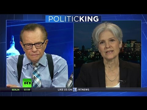 “We need to get outside the system” – Jill Stein to Larry King