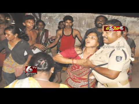 Clash Between People And Police at Orissa - Once More | 6 TV Telangana