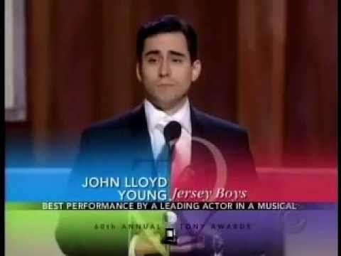 John Lloyd Young wins 2006 Tony Award for Best Actor in a Musical