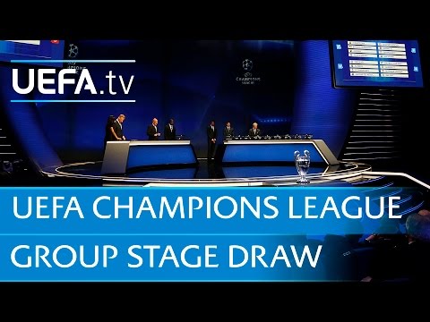 2015 UEFA Champions League group stage draw in full