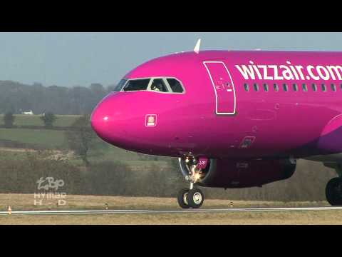 London Luton Airport Plane Spotting (Part 2) Easyjet, Wizzair, Blue Air Romania, Monarch Airlines