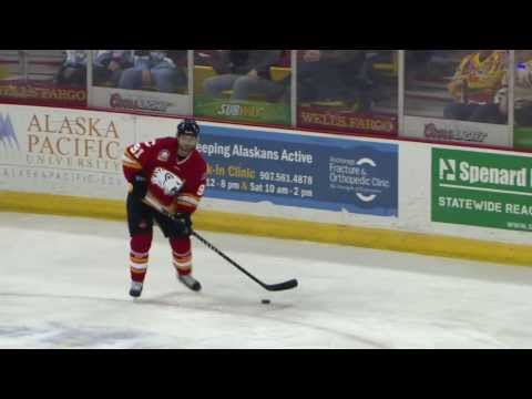 HIGHLIGHTS: ECHL Hockey Heritage Weekend, Alaska 5 - Stockton 2 (2-8-14)