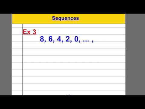 Linear Sequences (nth term)