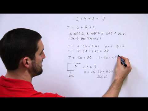 Was ist ein Term? Hilfe in Mathe, einfach erklärt, Nachhilfe