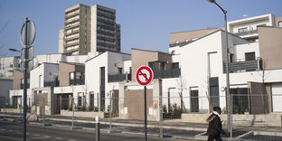 Les nouveaux quartiers résidentiels du Haut-Clichy, à Clichy-sous-Bois, en janvier.