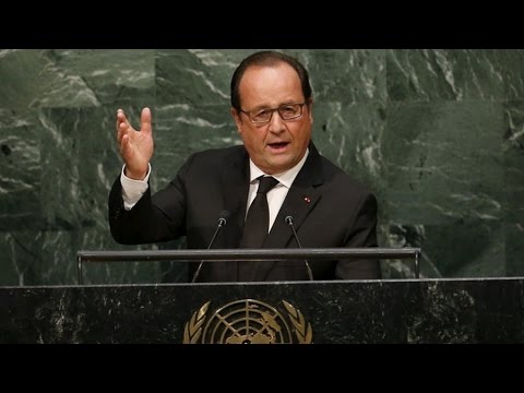 Discours de François Hollande devant  l’AGNU-70