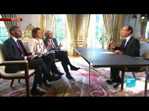 Entretien exclusif de François Hollande avec FRANCE 24