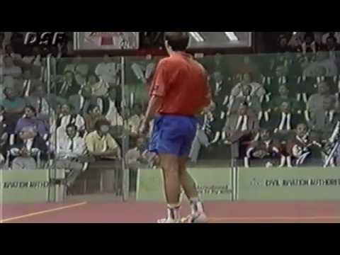 Squash :Jansher Khan v Jahangir Khan :World Open Squash Pakistan Final 1993