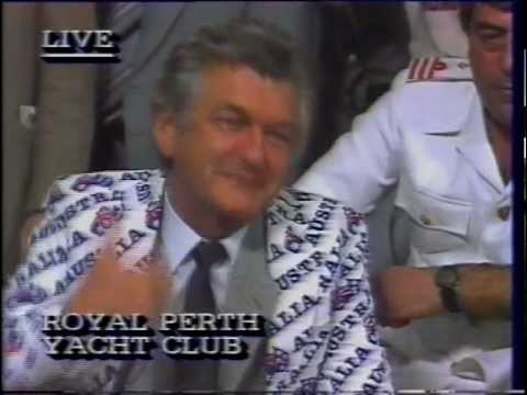 Bob Hawke Americas Cup iview 1983