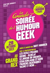 MINITEL ET FULGUROPOING  LA GRANDE SOIRE DE L'HUMOUR GEEK (Grand Rex)