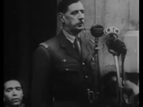 Charles de Gaulle and the Six Year War - Full Length documentary