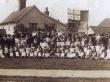 Striking pupils and their parents, Burston, 1914