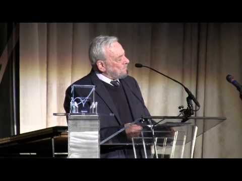 Signature Theatre 2013 Gala with Hal Prince, Recipient of the Stephen Sondheim Award