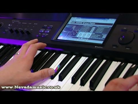 Korg Krome Keyboard Demo at Nevada Music UK