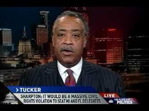 Sharpton on the Potomac primary