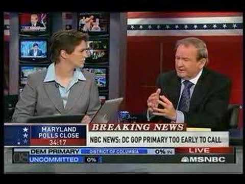 MSNBC's Potomac Primary Coverage - Obama's Big Victories