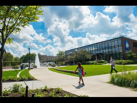 Aerial tour of Indiana State University