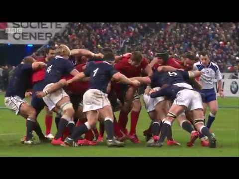 Rugby Union Six Nations 2015 Round 1 France vs Scotland Full match